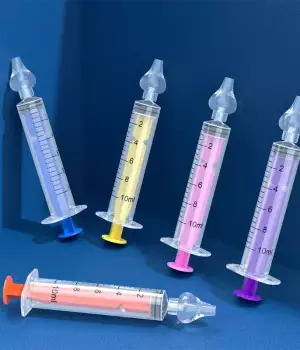 Seringue nettoyeur nasal pour bébé et enfants 2 pièces 1