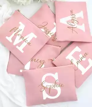 Trousse de maquillage personnalisée – Demoiselle d’honneur